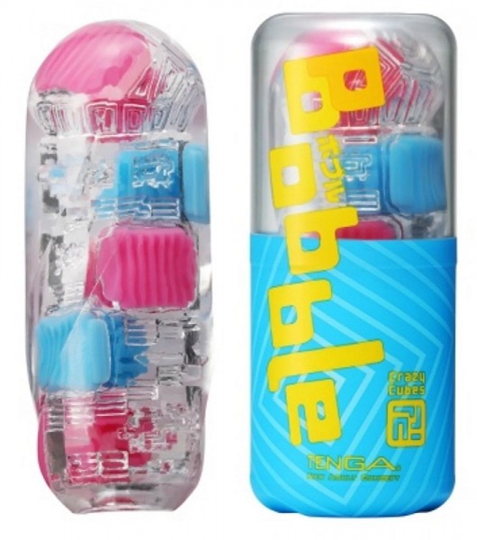 Мастурбатор Tenga Bobble Crazy Cubes - Tenga - в Уссурийске купить с доставкой