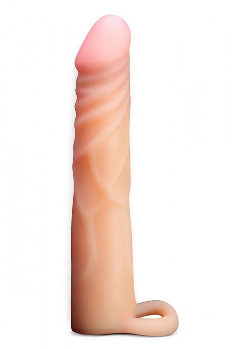 Телесная насадка на пенис Cock Xtender - 17,7 см. - Blush Novelties - в Уссурийске купить с доставкой