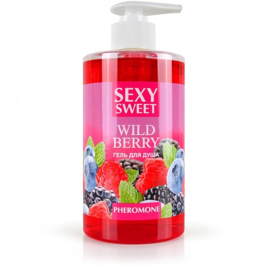 Гель для душа Sexy Sweet Wild Berry с ароматом лесных ягод и феромонами - 430 мл. -  - Магазин феромонов в Уссурийске