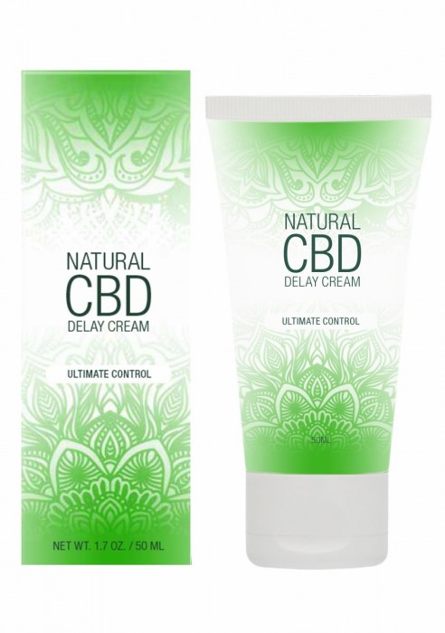 Крем-пролонгатор Natural CBD Delay Cream - 50 мл. - Shots Media BV - купить с доставкой в Уссурийске