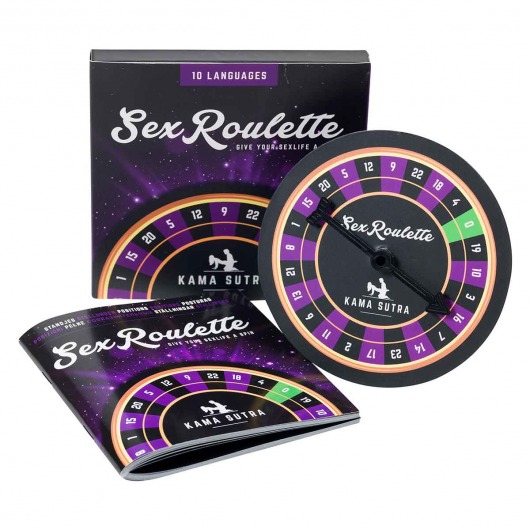 Настольная игра-рулетка Sex Roulette Kamasutra - Tease&Please - купить с доставкой в Уссурийске