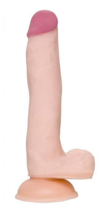 Телесный фаллоимитатор-реалистик Minc - 21 см. - A-toys купить с доставкой в интернет-магазине Orgasmix в Уссурийске Телесный фаллоимитатор-реалистик Minc - 21 см. - A-toys