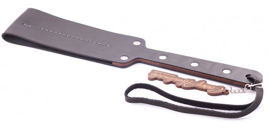 Гладкий мягкий удлиненный пэддл с заклепками - 32 см. - Crazy Handmade - купить с доставкой в Уссурийске