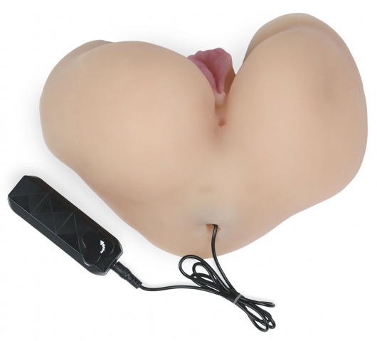 Вибровагина из киберкожи с выносным пультом - LOVETOY (А-Полимер) - в Уссурийске купить с доставкой