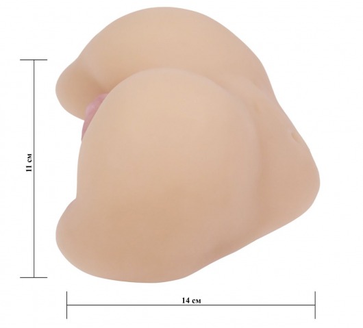 Вибровагина из киберкожи с выносным пультом - LOVETOY (А-Полимер) - в Уссурийске купить с доставкой