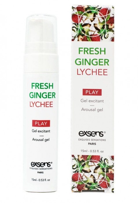 Возбуждающий гель Fresh Ginger Lychee Arousal Gel - 15 мл. - Exsens - купить с доставкой в Уссурийске