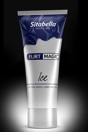 Силиконовая гель-смазка FLIRT MAGIC Ice с лёгким пролонгирующим эффектом - 75 мл. - Sitabella - купить с доставкой в Уссурийске