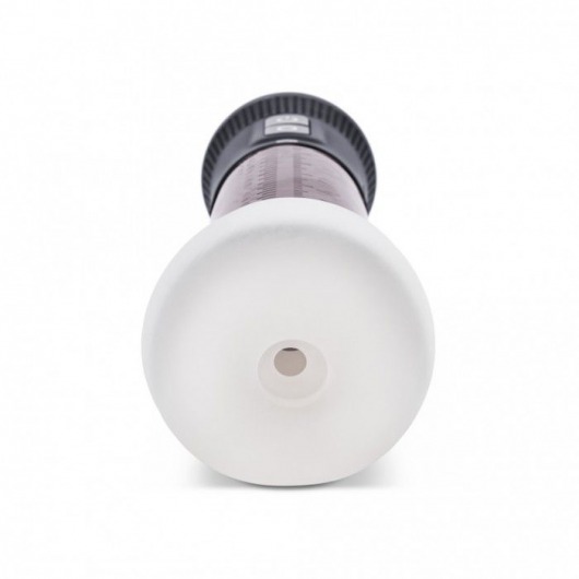 Черная автоматическая вакуумная помпа Pink Vibe с 2 уплотнительными кольцами - Pink Vibe - в Уссурийске купить с доставкой