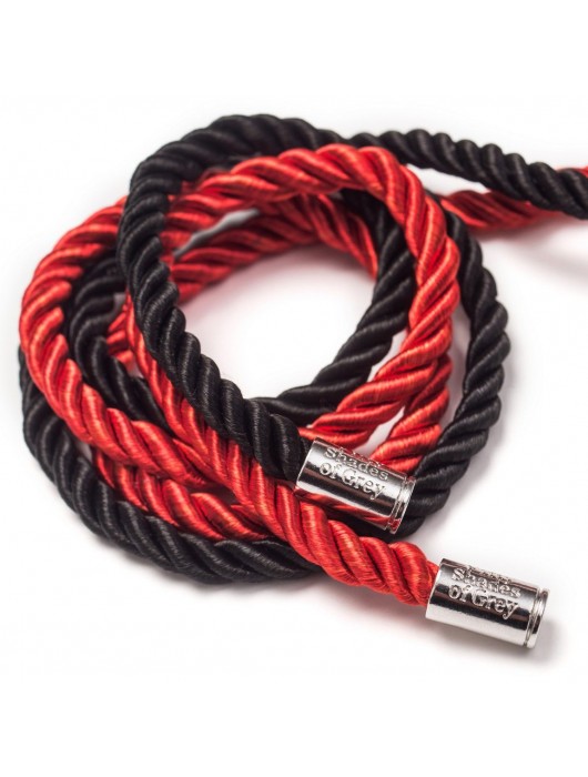 Набор из двух веревок для фиксации Restrain Me Bondage - Fifty Shades of Grey - купить с доставкой в Уссурийске