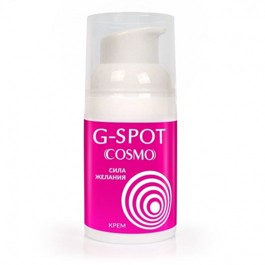 Стимулирующий интимный крем для женщин Cosmo G-spot - 28 гр. - Биоритм - купить с доставкой в Уссурийске