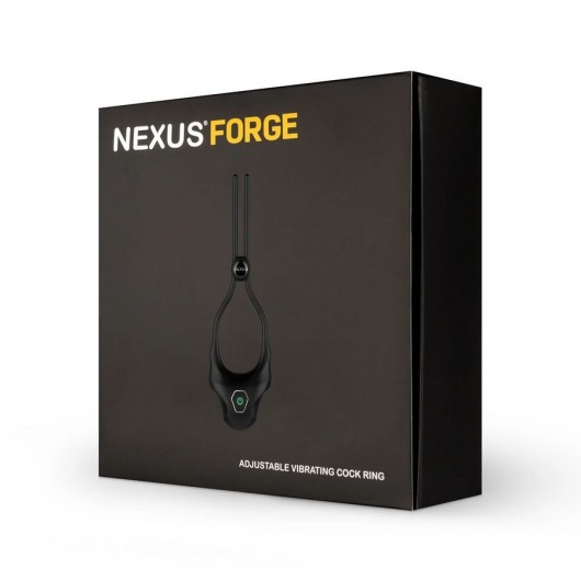 Черное эрекционное лассо с вибрацией Nexus Forge - Nexus Range - в Уссурийске купить с доставкой