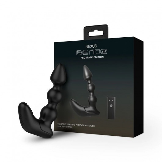 Черный вибростимулятор Nexus Bendz Prostate Edition - 14,1 см. - Nexus Range - в Уссурийске купить с доставкой