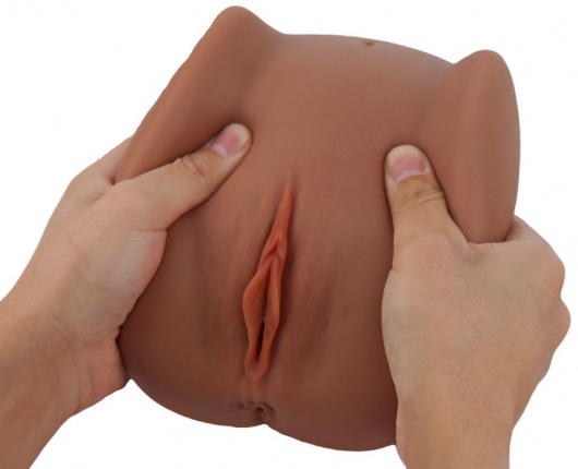 Мастурбатор Black Beauty - вагина и анус - S-HANDE - в Уссурийске купить с доставкой