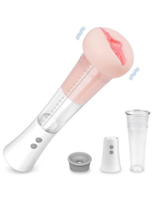 Автоматическая вакуумная помпа с реалистичной мягкой вставкой Max Kit - S-HANDE - в Уссурийске купить с доставкой