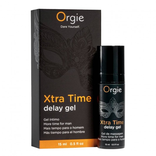 Продлевающий гель Orgie Xtra Time Delay Gel - 15 мл. - ORGIE - купить с доставкой в Уссурийске