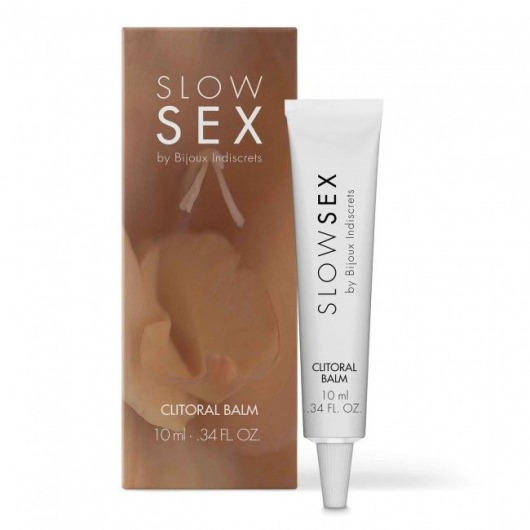 Бальзам для клитора Slow Sex Clitoral Balm - 10 мл. - Bijoux Indiscrets - купить с доставкой в Уссурийске