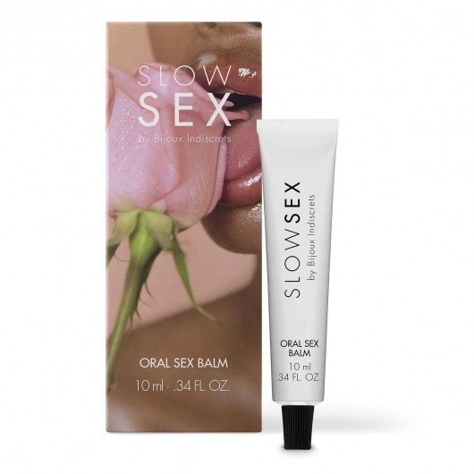 Бальзам для орального секса Slow Sex Oral Sex Balm - 10 мл. - Bijoux Indiscrets - купить с доставкой в Уссурийске