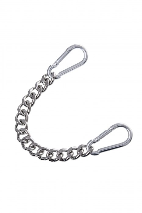 Черные кожаные оковы с двумя ремнями и контрастной строчкой - Pecado - купить с доставкой в Уссурийске