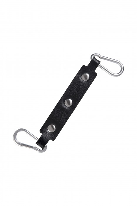 Черно-красные оковы из натуральной кожи - Pecado - купить с доставкой в Уссурийске