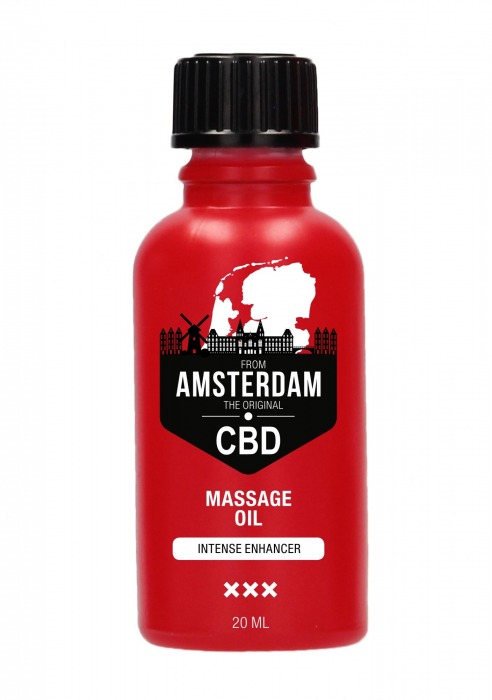 Стимулирующее масло Intense CBD from Amsterdam - 20 мл. - Shots Media BV - купить с доставкой в Уссурийске