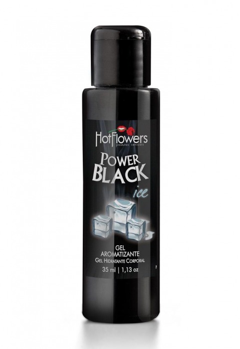 Стимулирующий гель для массажа Power Black - 35 мл. - HotFlowers - купить с доставкой в Уссурийске