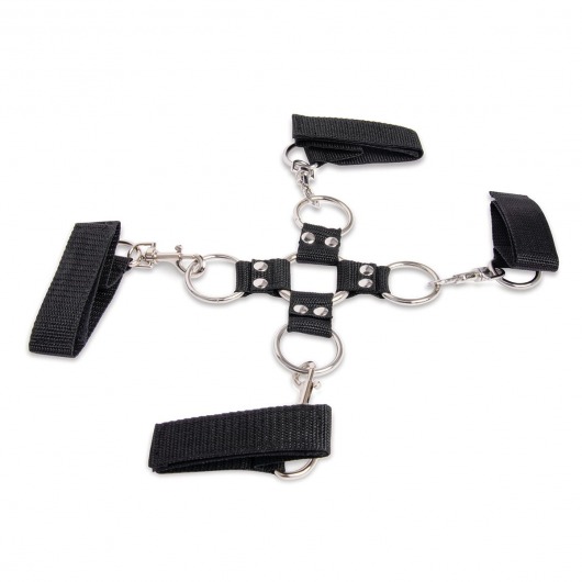 Набор для фиксации из 7 предметов Hogtie   Ball Gag Kit - Lux Fetish - купить с доставкой в Уссурийске