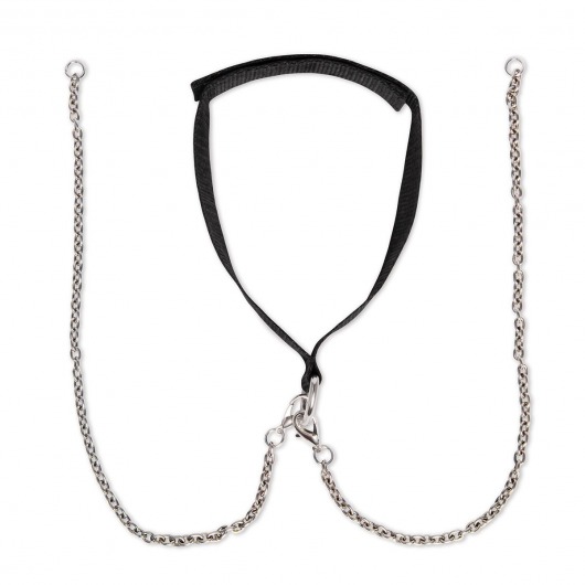 Большой эротический набор из 12 предметов Interchangeable Collar   Nipple Clips Set - Lux Fetish - купить с доставкой в Уссурийске
