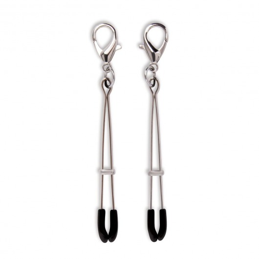 Большой эротический набор из 12 предметов Interchangeable Collar   Nipple Clips Set - Lux Fetish - купить с доставкой в Уссурийске