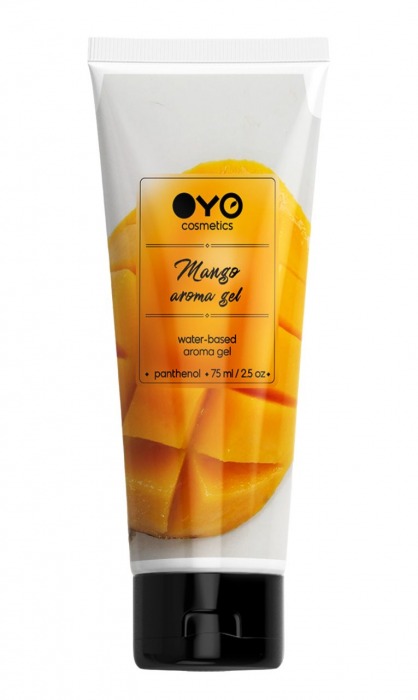 Лубрикант на водной основе OYO Aroma Gel Mango с ароматом манго - 75 мл. - OYO - купить с доставкой в Уссурийске