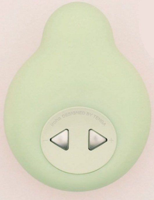 Зелёный вибромассажер для женщин IROHA MIDORI - Tenga
