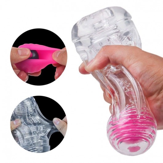 Прозрачный вибромастурбатор Space Capsule-RСT - S-HANDE - в Уссурийске купить с доставкой