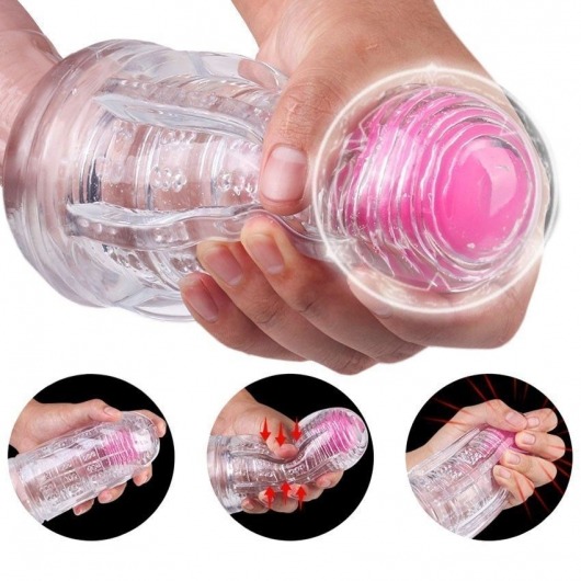 Прозрачный вибромастурбатор Space Capsule-RСT - S-HANDE - в Уссурийске купить с доставкой