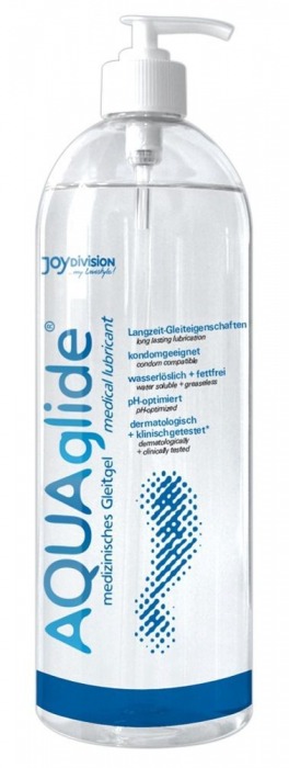 Гель-лубрикант AQUAglide на водной основе - 1000 мл. - Joy Division - купить с доставкой в Уссурийске