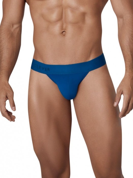 Синие мужские трусы-танга Primary Brief Bikini - Clever Masculine Underwear купить с доставкой