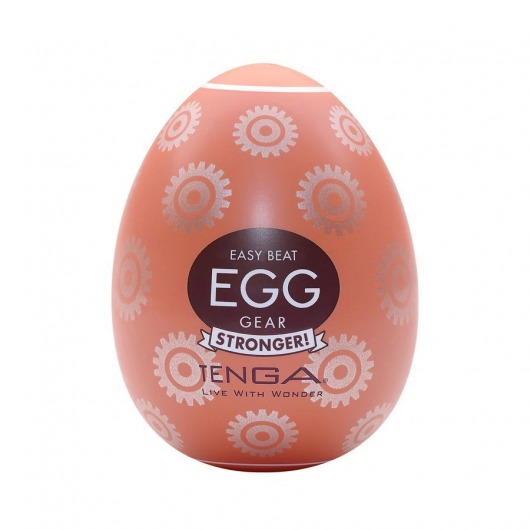 Мастурбатор-яйцо Tenga Egg Gear - Tenga - в Уссурийске купить с доставкой