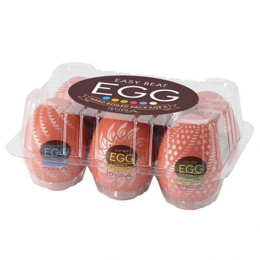 Набор из 6 мастурбаторов-яиц Tenga Egg Variety Pack V - Tenga - в Уссурийске купить с доставкой