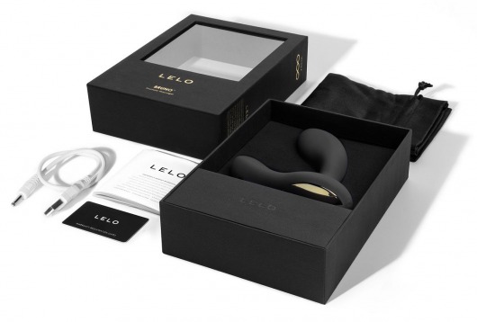 Чёрный перезаряжаемый стимулятор простаты Bruno Black - Lelo - в Уссурийске купить с доставкой