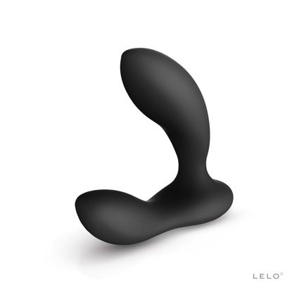 Чёрный перезаряжаемый стимулятор простаты Bruno Black - Lelo - в Уссурийске купить с доставкой