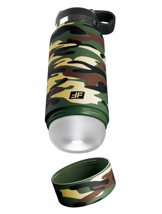 Мастурбатор в камуфляжной колбе Fap Flask - Pipedream - в Уссурийске купить с доставкой