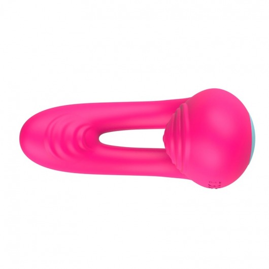 Розовое виброкольцо с пультом ДУ - I-MOON - в Уссурийске купить с доставкой