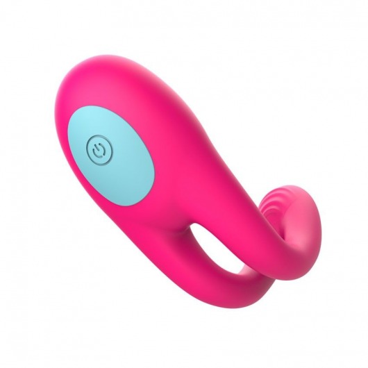 Розовое виброкольцо с пультом ДУ - I-MOON - в Уссурийске купить с доставкой