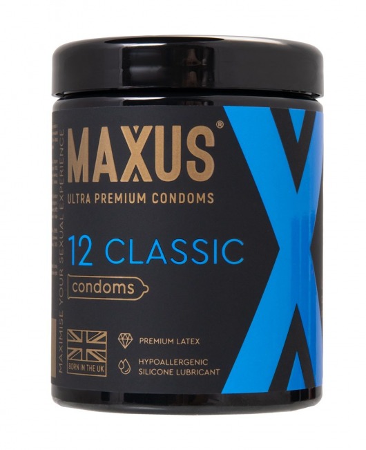 Классические презервативы MAXUS Classic - 12 шт. - Maxus - купить с доставкой в Уссурийске