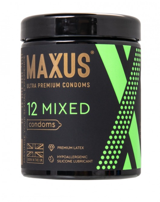 Презервативы MAXUS Mixed - 12 шт. - Maxus - купить с доставкой в Уссурийске