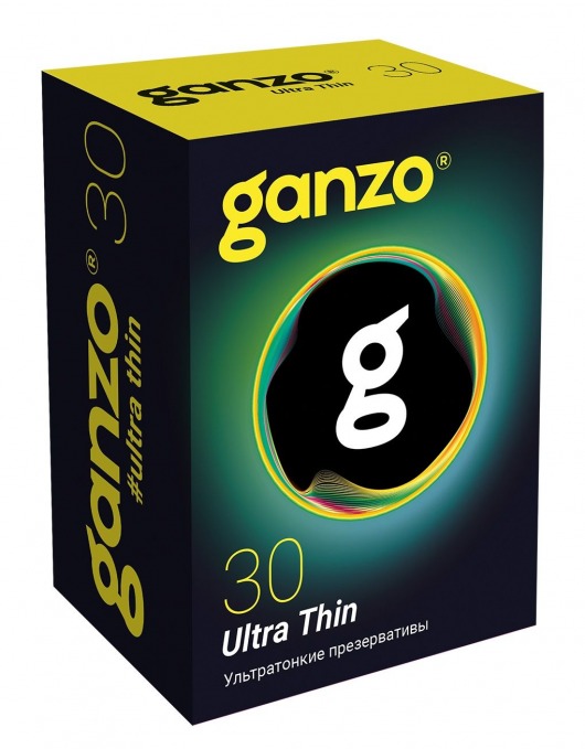 Супертонкие презервативы Ganzo Ultra thin - 30 шт. - Ganzo - купить с доставкой в Уссурийске