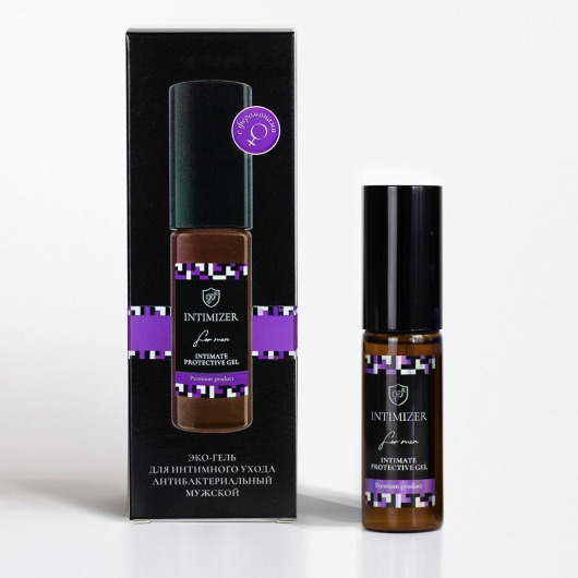 Мужской антибактериальный эко-гель для интимного ухода Intimizer - 20 мл. - Intimizer - купить с доставкой в Уссурийске