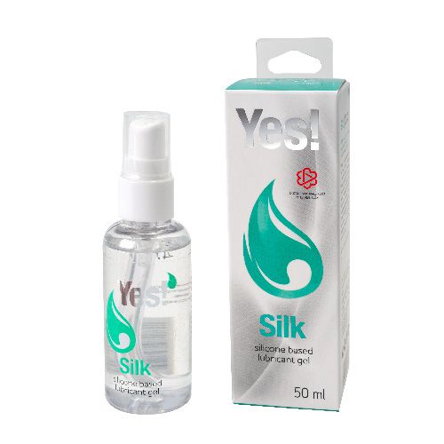 Силиконовая гипоаллергенная вагинальная смазка Yes Silk - 50 мл. - Sitabella - купить с доставкой в Уссурийске