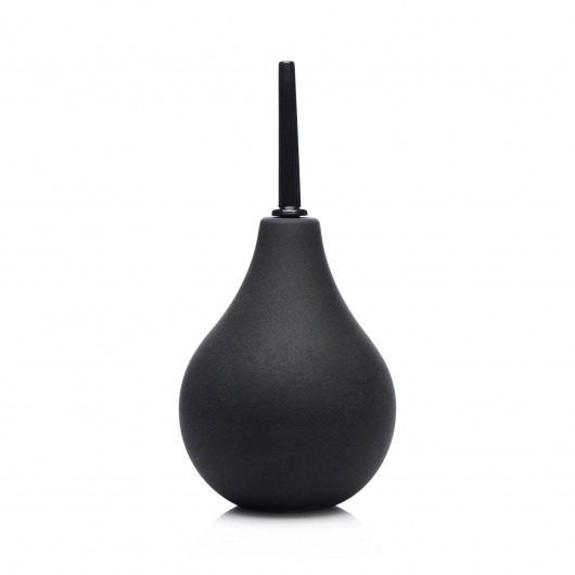 Черный анальный душ Thin Tip Enema Bulb - XR Brands - купить с доставкой в Уссурийске