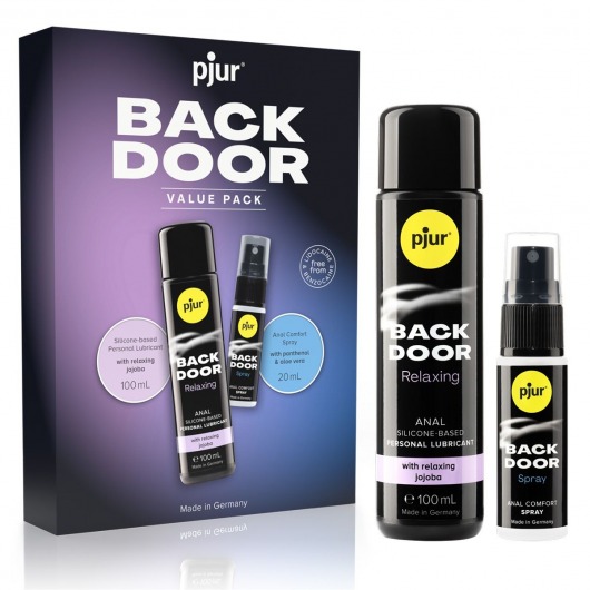 Набор для анального секса pjur Back Door Value Pack - Pjur - купить с доставкой в Уссурийске