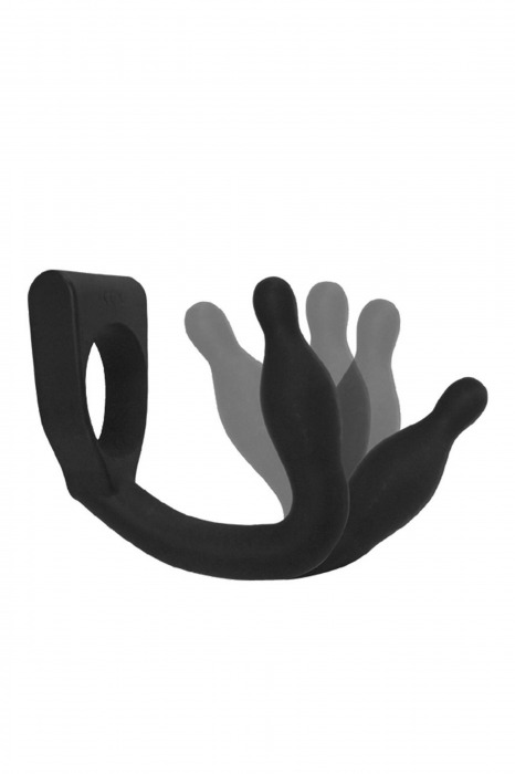 Эрекционное кольцо с вибровтулкой Discovery - MALESATION - в Уссурийске купить с доставкой