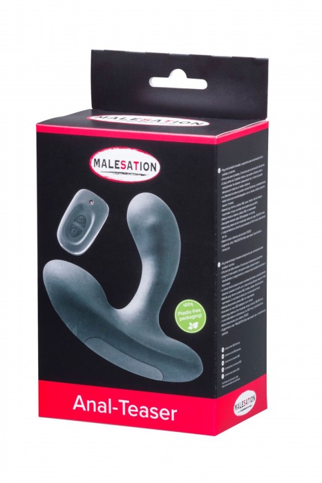 Черный стимулятор простаты Anal-Teaser - MALESATION - в Уссурийске купить с доставкой